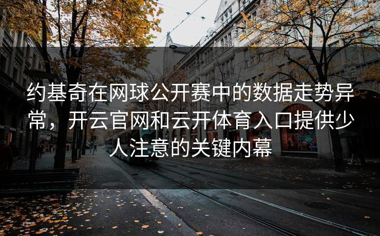 约基奇在网球公开赛中的数据走势异常，开云官网和云开体育入口提供少人注意的关键内幕